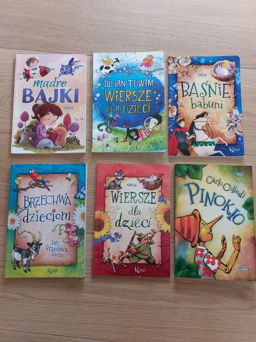 Książka Wiersze Opowiadania Bajki Brzechwa Tuwim Zestaw