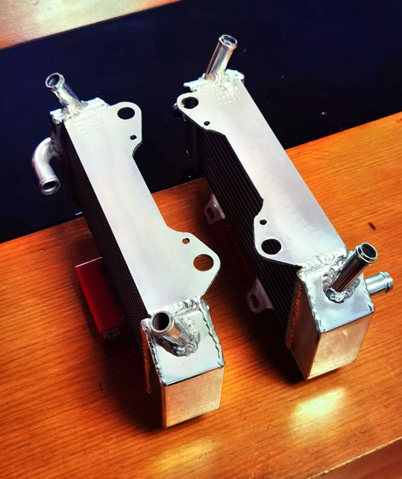 Radiadores Honda CRF250R e CRF250X anos 2004/2009 Alumínio Performance
