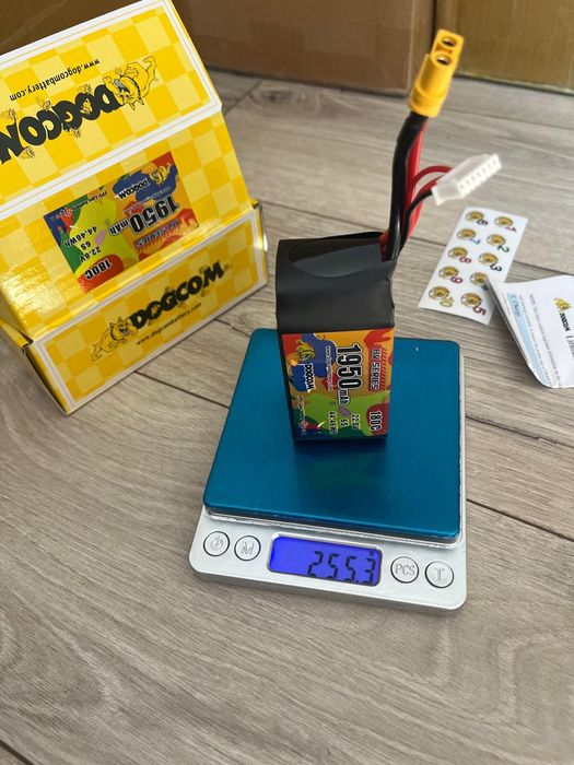 DogCom HV Series 6s 1950mAh 180c HV xt60 - bateria, akumulator