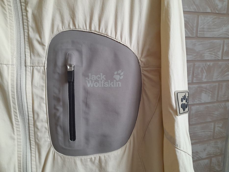 Оригинал Jack Wolfskin ветровка 100% хлопок с пропиткой XXL