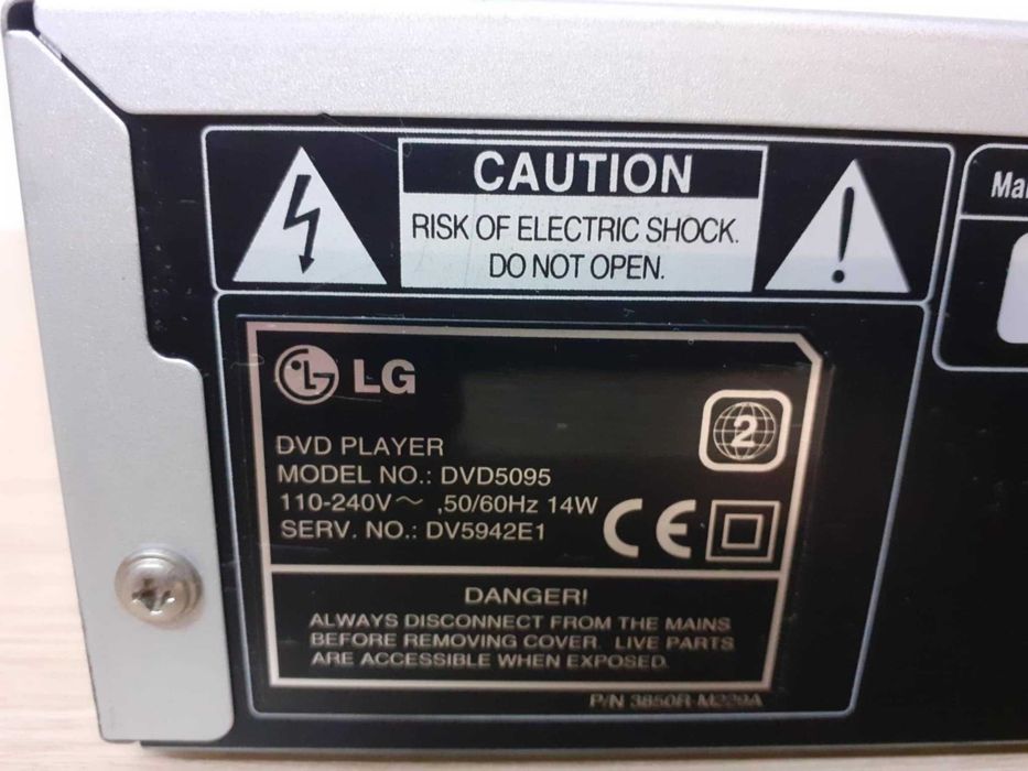 Leitor CD/DVD - LG DVD 5095