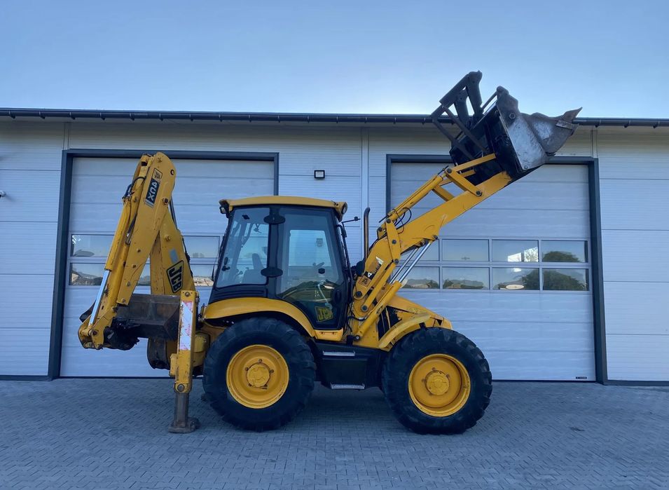 JCB 4CX Koparko ładowarka  Łyżka szczęka 4w1 Teleskop Przesuw hydraul Szybkozłącze nie CAT Case