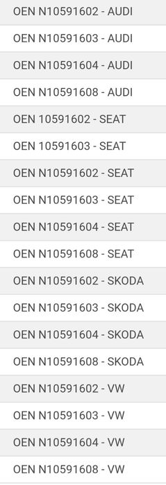 Vela incandescência VW AUDI SEAT SKODA