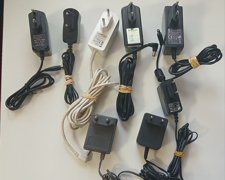 Блоки питания новые ,5v,6v,9v,12v.