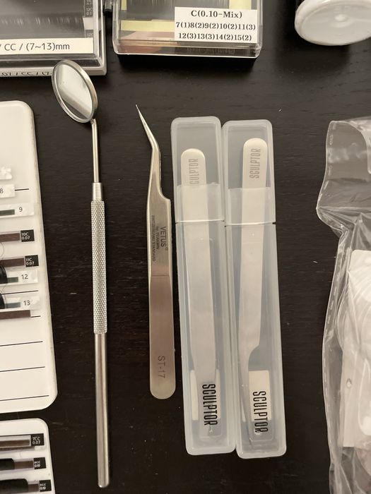 Materiały do przedłużania rzęs