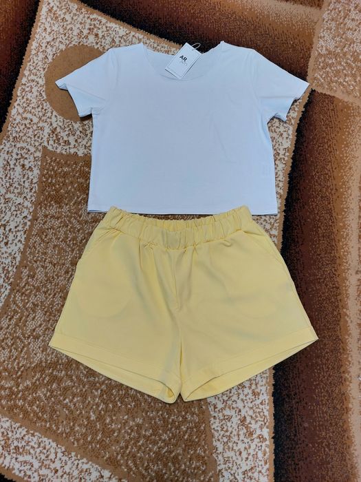 НОВЫЙ летний костюм, комплект, шорты+футболка
