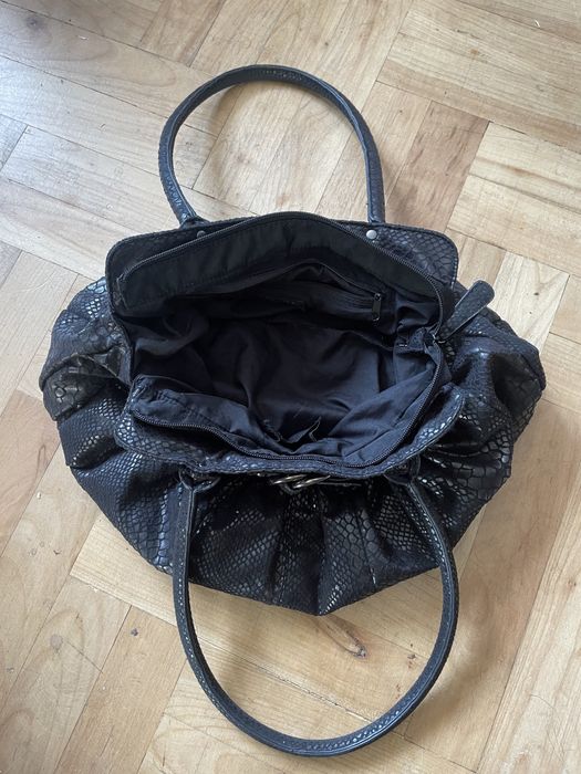 Torebka worek wężowa skórka