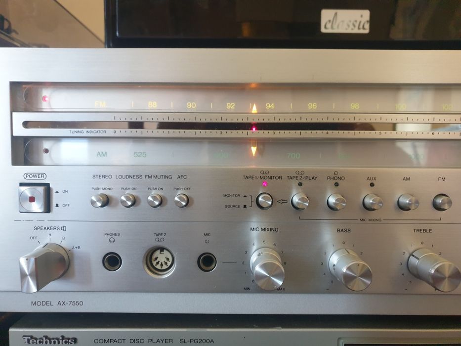 Amplituner Aiwa AX 7550 Vintage