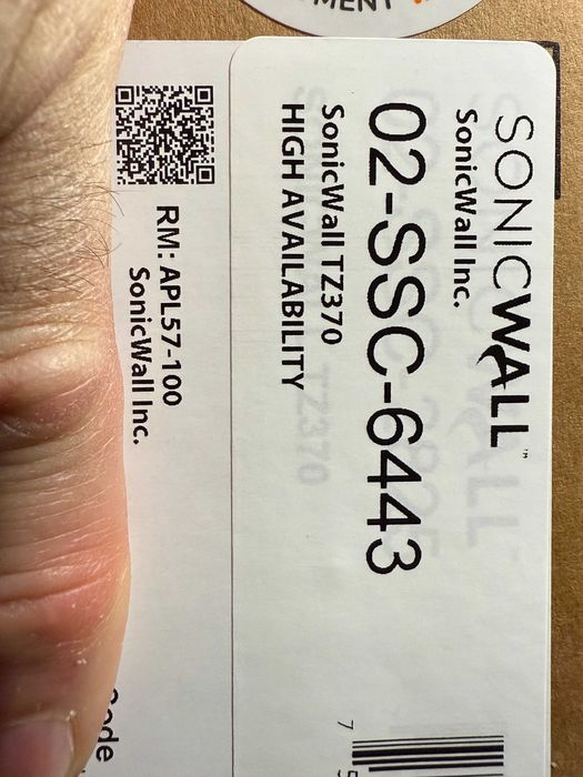 Switch Router Firewall SonicWall Z370 HA Cluster Nowy Gwarancja