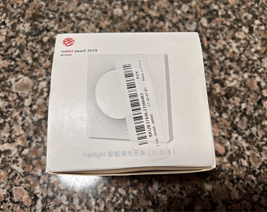 Interruptor inteligente Yeelight Smart Dimmer Wall Light