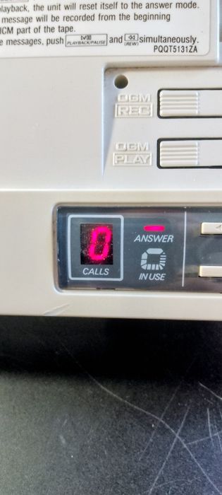 Panasonic sekretarka telefoniczna retro kasetowa