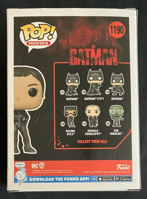 The Batman Selina Kyle 1190 Chase Funko Pop