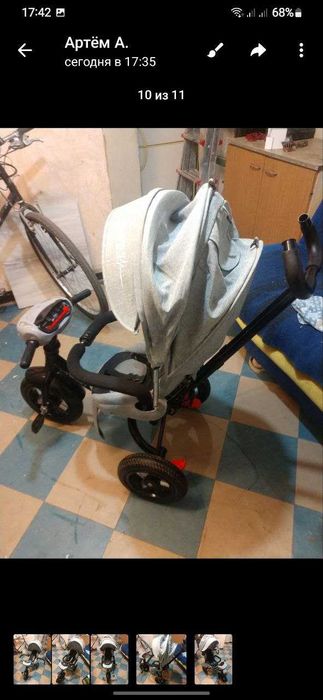 Детский трехколесный велосипед - TILLY Impulse.