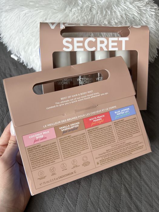 Zestaw 4 mgiełek zapachowych Victoria’s Secret