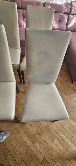 Krzesła skóra ekologiczna