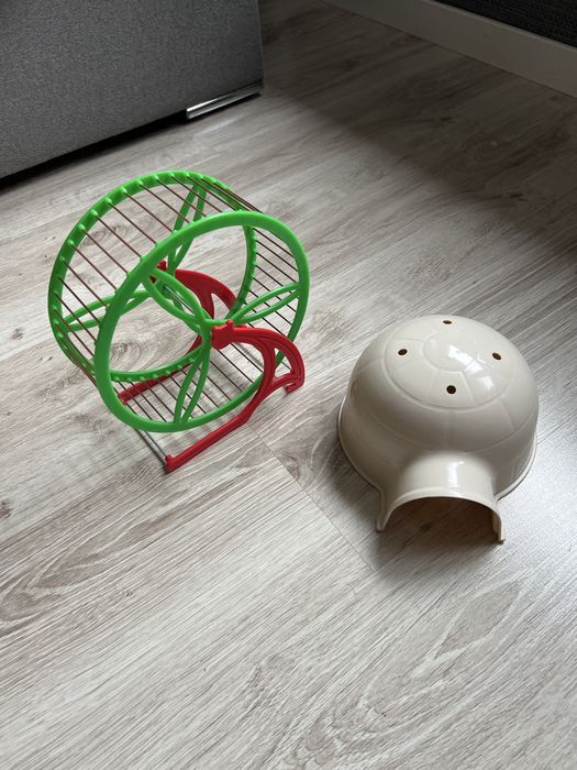 Koło kołowrotek domek dla chomika