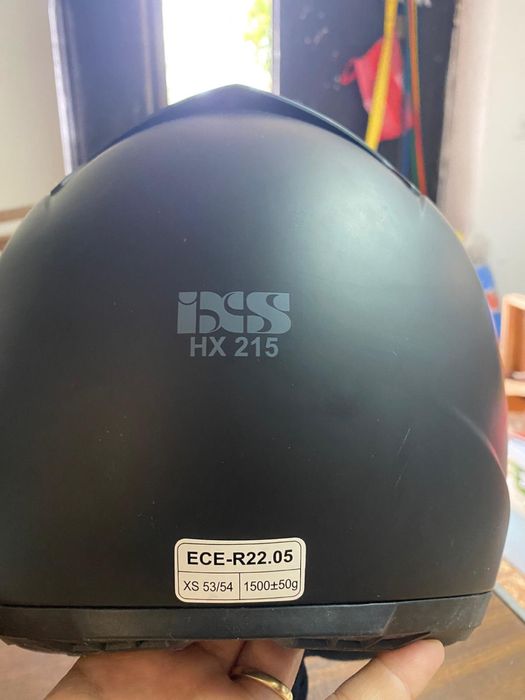 Capacete de moto IXS HX 215 – Tamanho XS (53/54 cm)