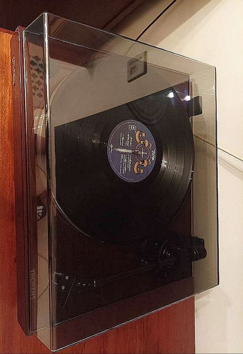 Gramofon THORENS TD 202 fornir ORZECH Hi-End + karton