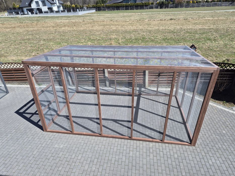 Woliera dla kotów, ptaków