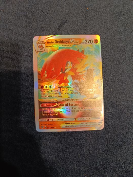 Karta pokemon Decidueye