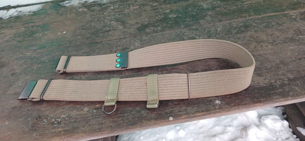 Ремень брезентовый тактический.