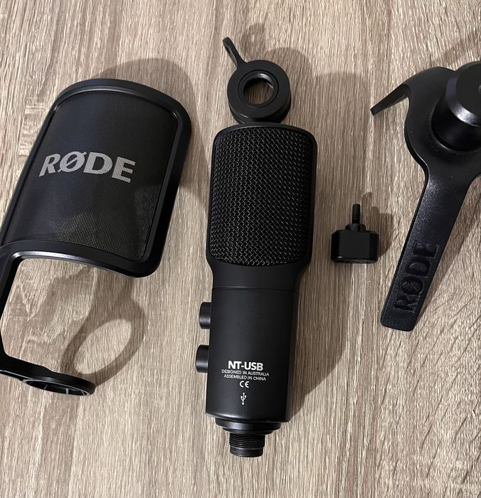Микрофон RØDE NT-USB — студийный USB-микрофон