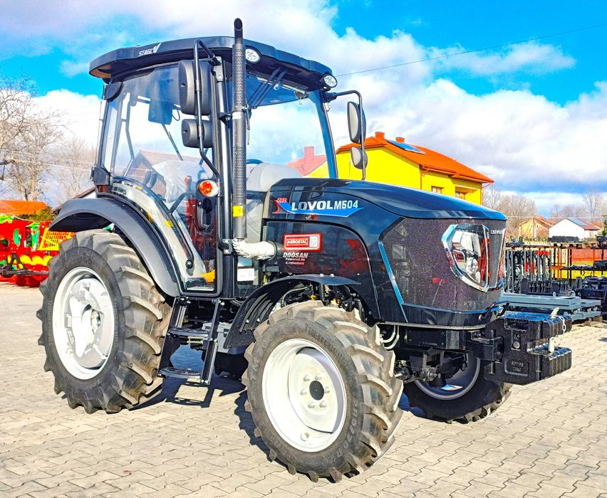 Ciągnik LOVOL M504 PRO 56 KM edycja limitowana A/C rewers 0% AGROSTAL