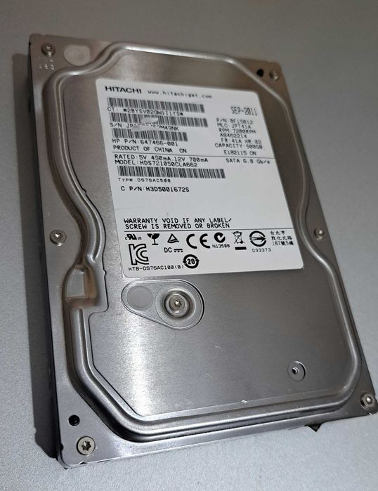 Продам вінчестер 400Gb, 500Gb, 650Gb, 1Tb - 2.5, 3.5 sata