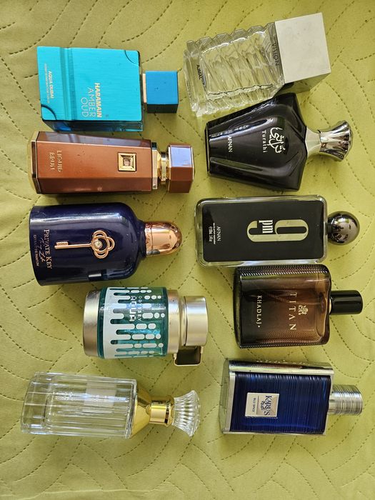 Flakony po perfumach arabskich