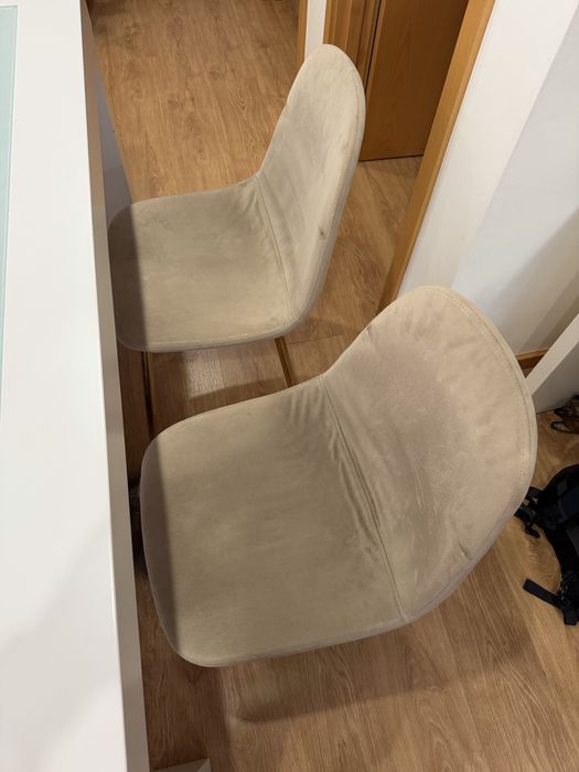 2 cadeiras para mesa da sala