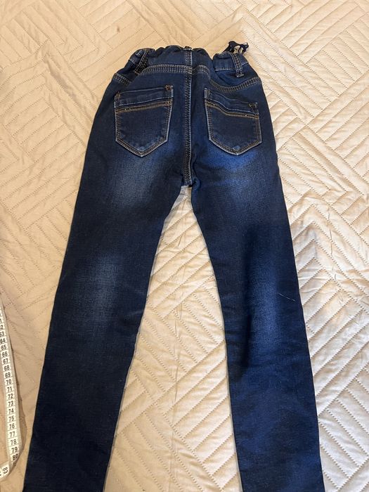 Теплі джинси на дівчину 134