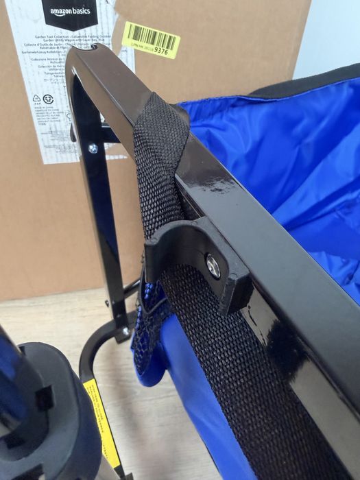 Amazon Basics wózek składany turystyczny, ogrodowy transportowy 115l