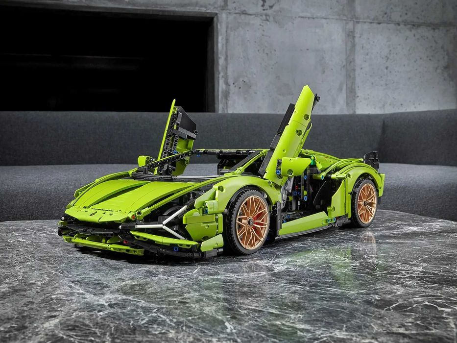 Конструктор Technic Lamborghini Sian FKP 37 + рамка (42115), 3696 дет