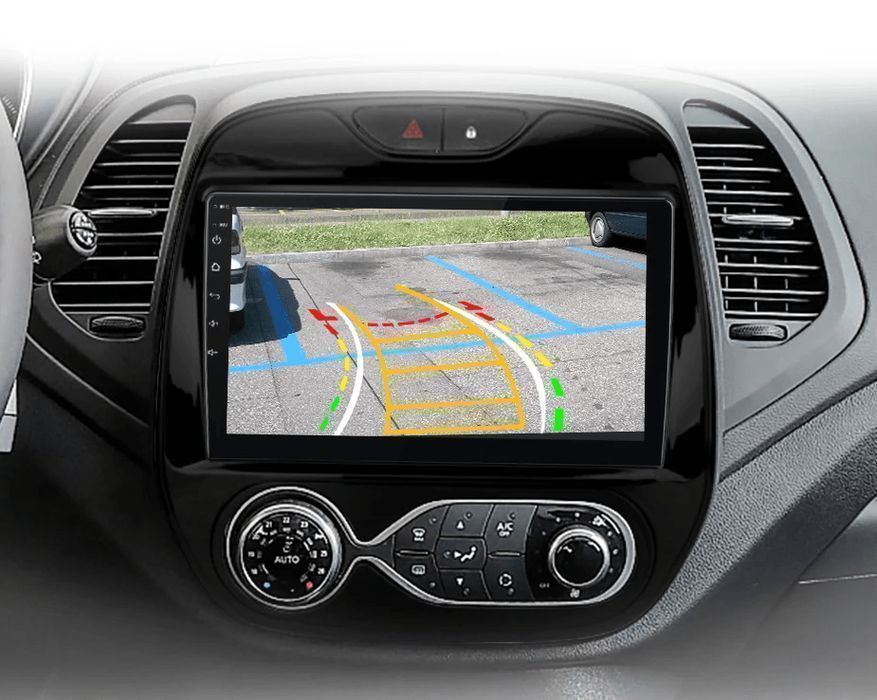 Renault Captur 2016-2019 – Radio Android 15 9" CarPlay Android Auto 2GB/32GB GPS Nawigacja Stacja Multimedialna WiFi Bluetooth DSP PL