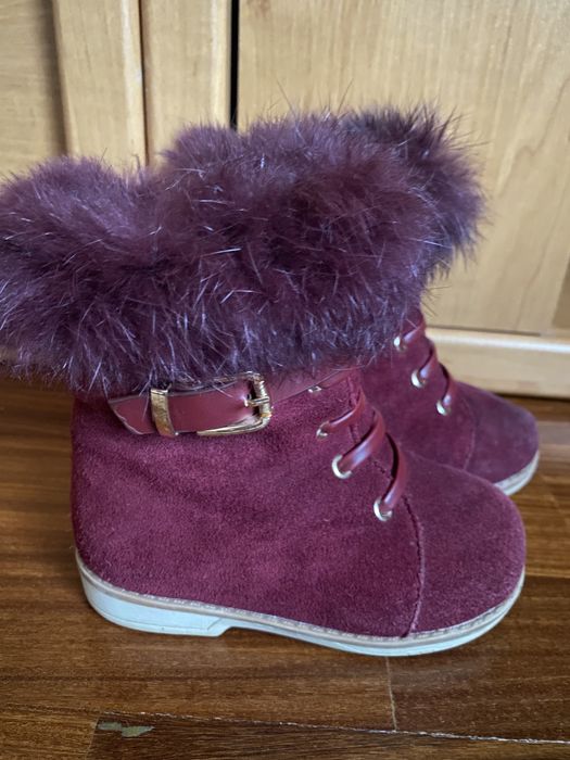 Чобітки зимні на дівчинку