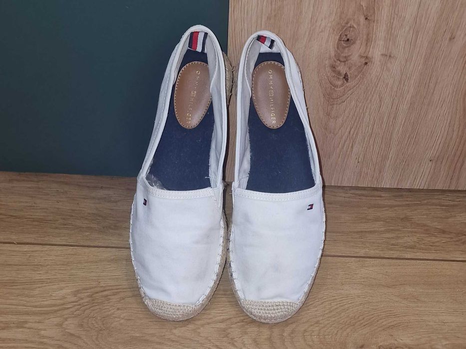 Espadryle Tommy Hilfiger RANA Ivory