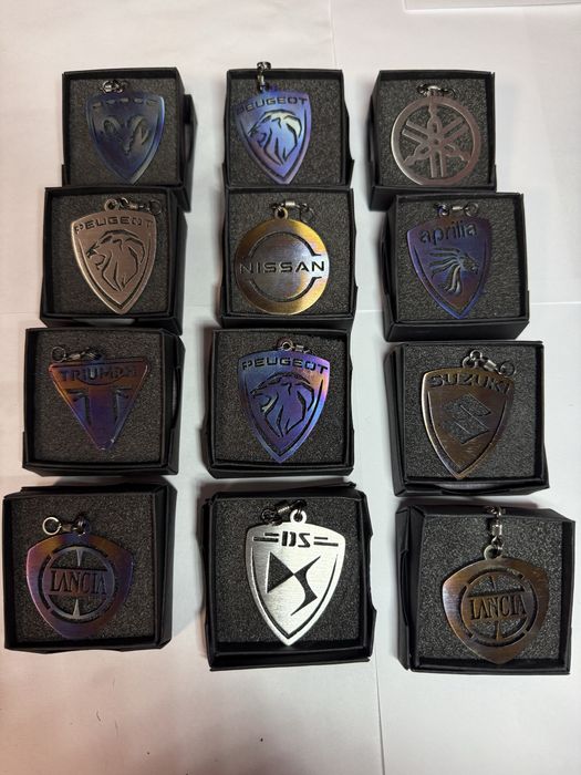 Премиальный титановый брелок (Handcrafted) в подарочной упаковке