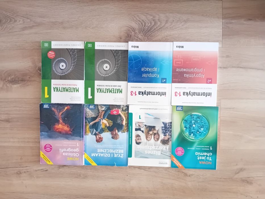 Podręczniki do 1 klasy liceum/technikum