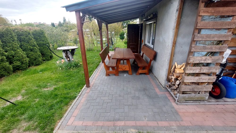 DZIAŁKA w Stowarzyszenie Ogrodowe im. Powstańców Wielkopolskich w Szczecinie Domek Murowany z piętrem. - Widok 5