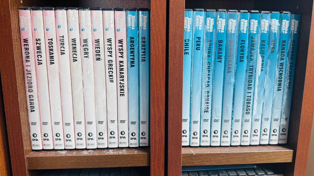 Gradka dla podróżników - Kolekcja DeAgostini „Bliżej Świata” – kompletna seria DVD + broszury