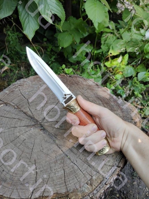 Нож ручной работы "БОЯРИН" сталь N690, ніж мисливський ручної роботи