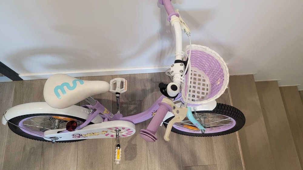 Rower dziecięcy Chipmunk CM16, fioletowy 16 cali