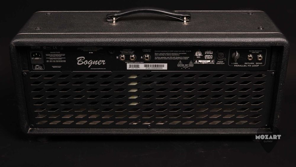 Bogner Alchemist Head 40W – USA design, lampowy head reverb delay