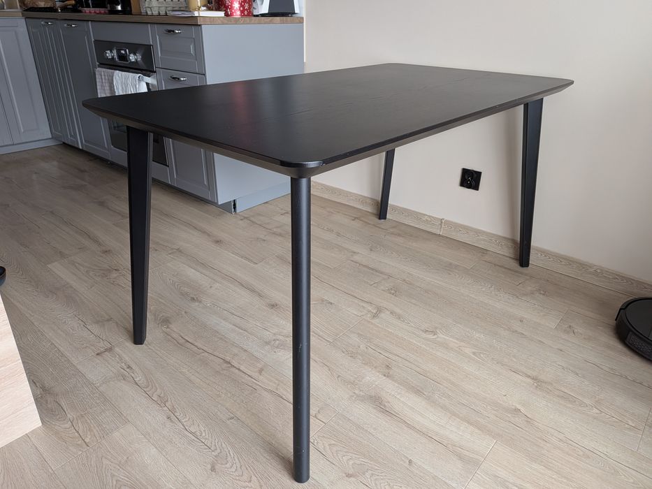 Stół IKEA czarny Lisabo