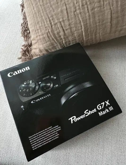 Canon PowerShot G7X Mark III schwarz