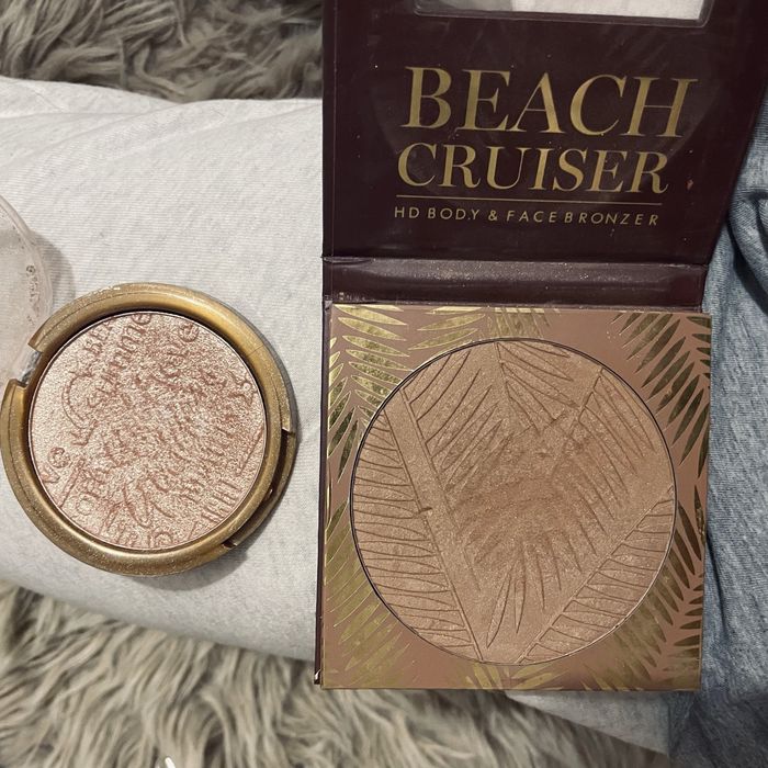 Zestaw do makijażu bronzer i rozświetlacz lovely wibo