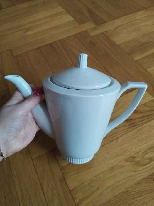 Karolina Imbryk czajnik porcelana z PRL cukiernica