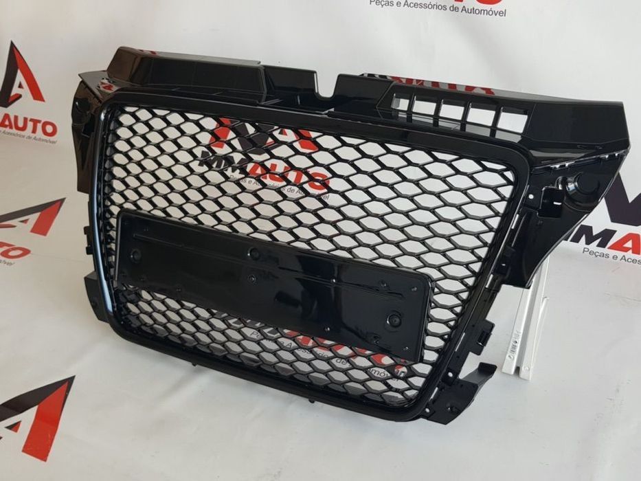Grelha Frontal Audi A3 8P Facelift (2007-2012) RS3 Preto Brilho