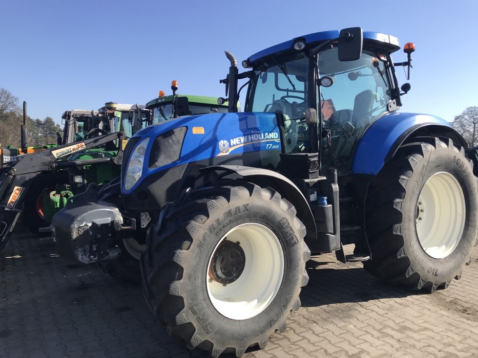 New Holland T 7.200 pneumatyka 4570 Mtg sta idealny zNiemiec  7530