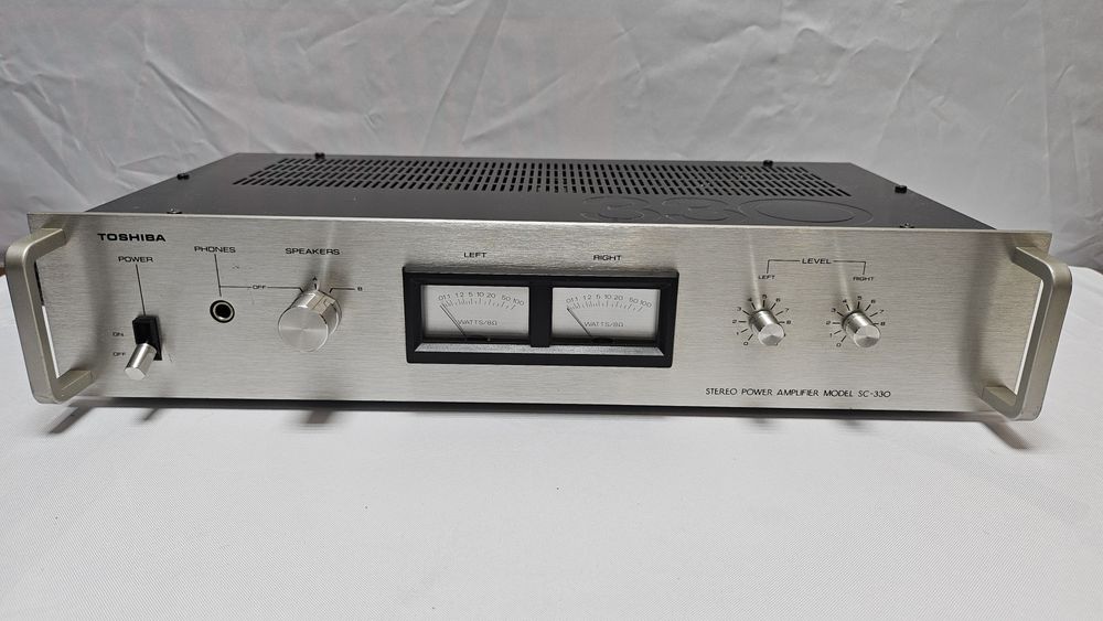 Toshiba SC-330 | Винтажный японский усилитель | Полностью рабочий